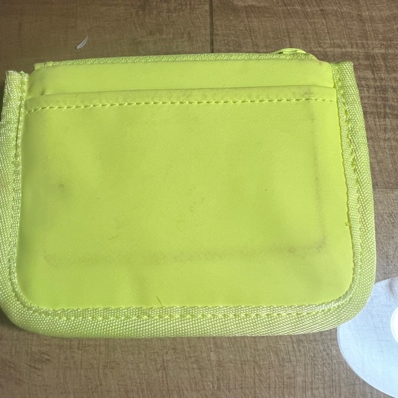 Lululemon Neon Yellow Coin Pouch - Picture 3 of 4